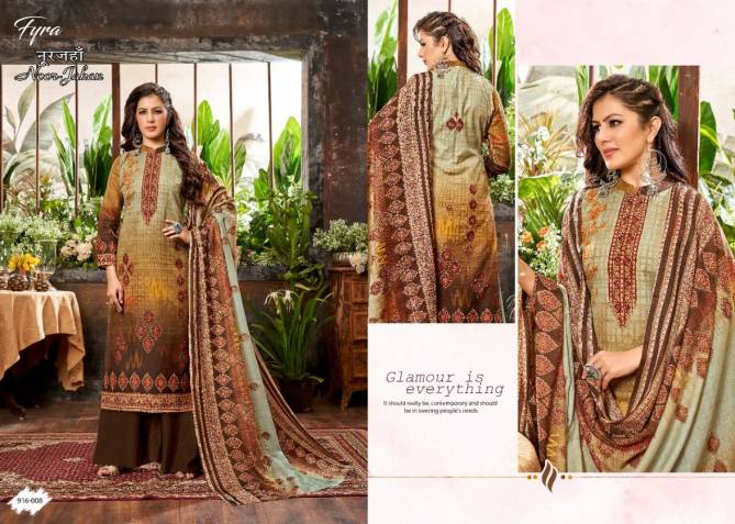 Fyra Noor Jahan 4 Casual Daily Wear Cotton Digital Print Designer Dress Material